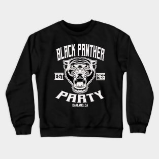 Black Panther Party Logo Crewneck Sweatshirt